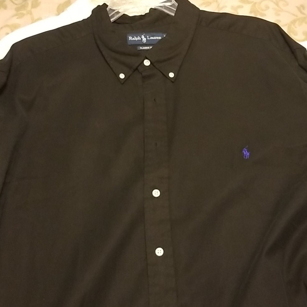 Men's 3XB Ralph Lauren polo Button down shirt
